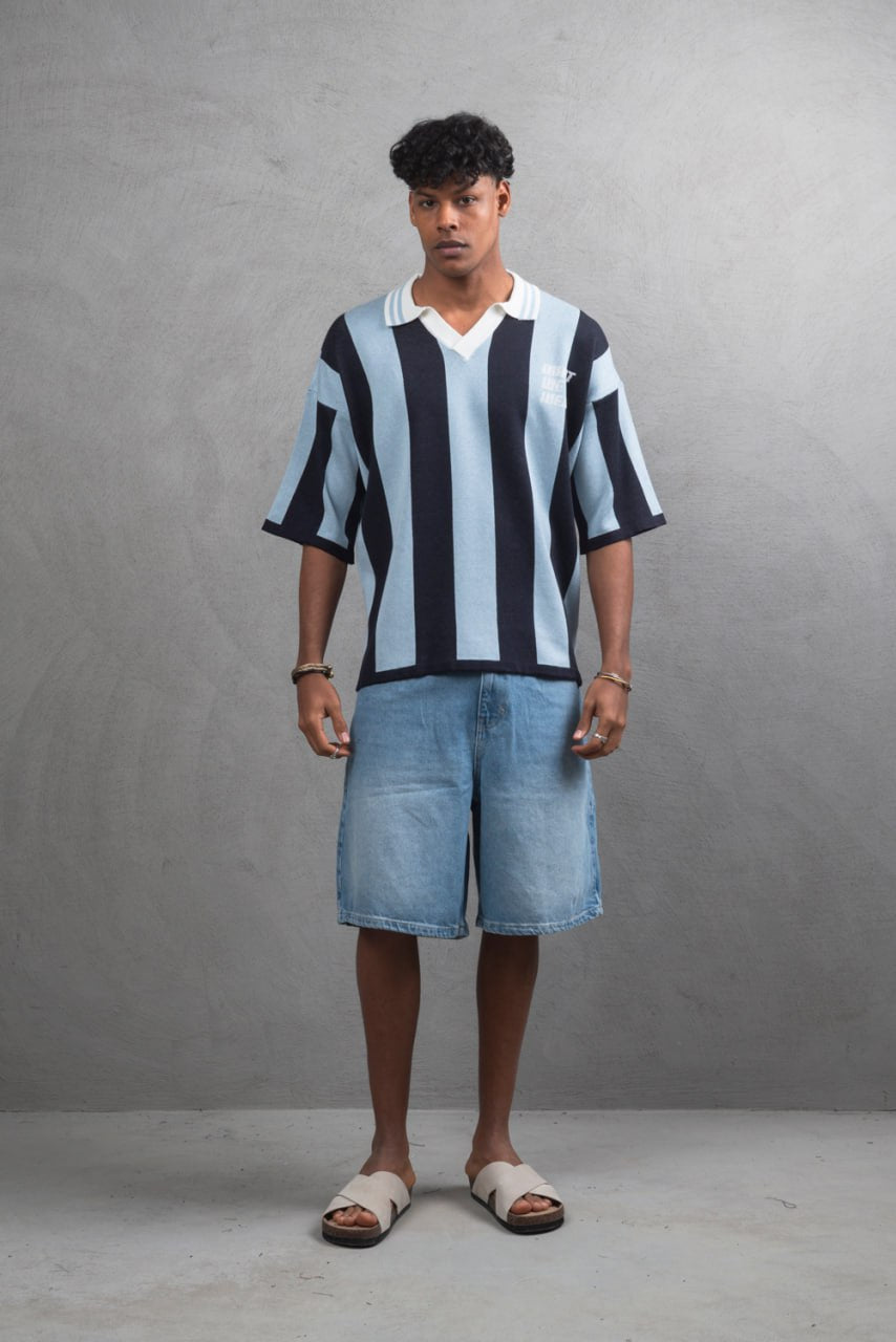 ESSENTIAL WOOL RIBBED OVERSIZE TEE